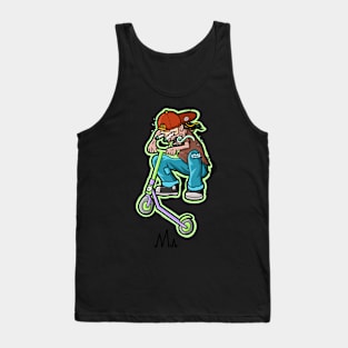 Pro scooter maniac Tank Top